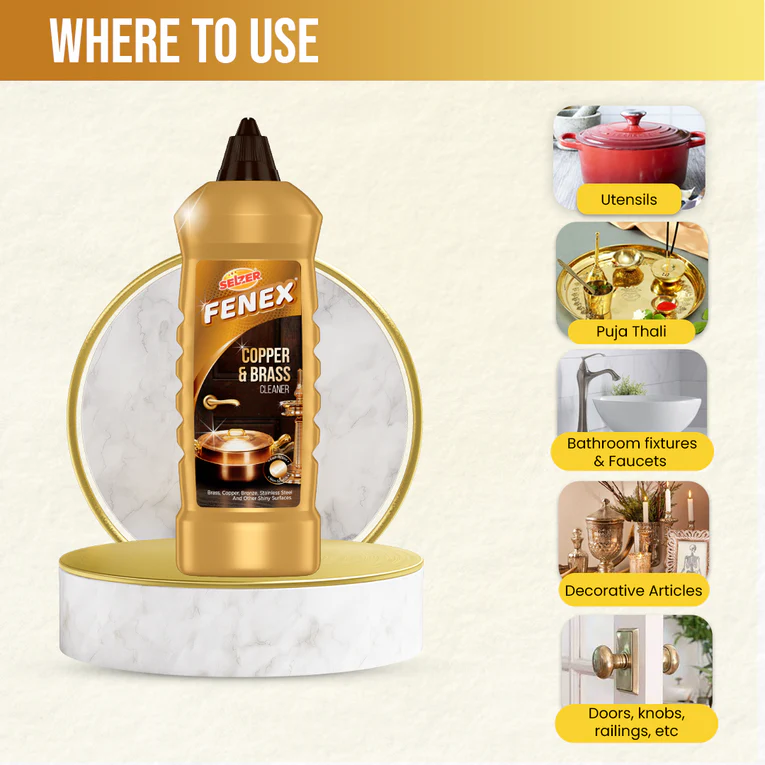 Selzer Copper & Brass Metal Cleaner - 250ml - Image 4