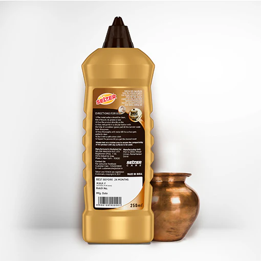 Selzer Copper & Brass Metal Cleaner - 250ml - Image 6