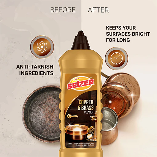 Selzer Copper & Brass Metal Cleaner - 250ml - Image 7