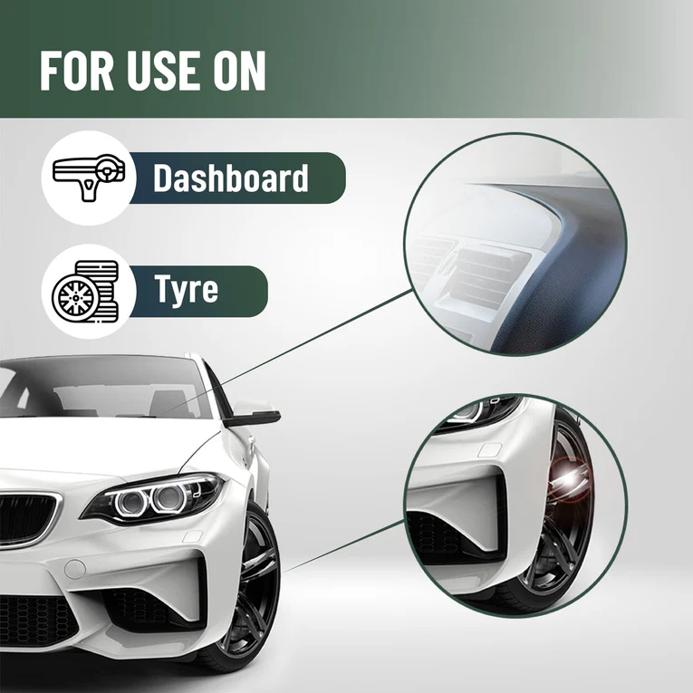 Selzer Dashboard & Tyre Polish for Instant Shines - Image 3