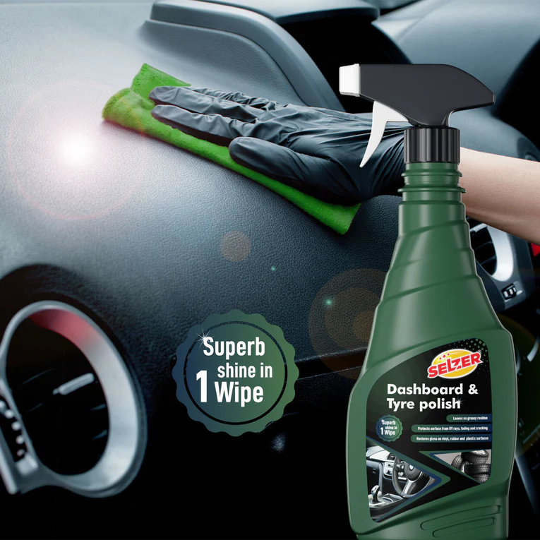 Selzer Dashboard & Tyre Polish for Instant Shines - Image 4
