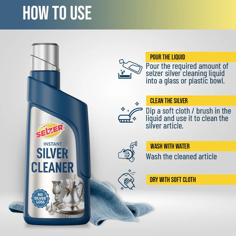 Instant Silver Cleaner - 250ml - Image 5