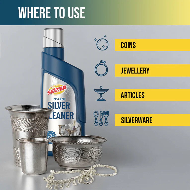 Instant Silver Cleaner - 250ml - Image 6
