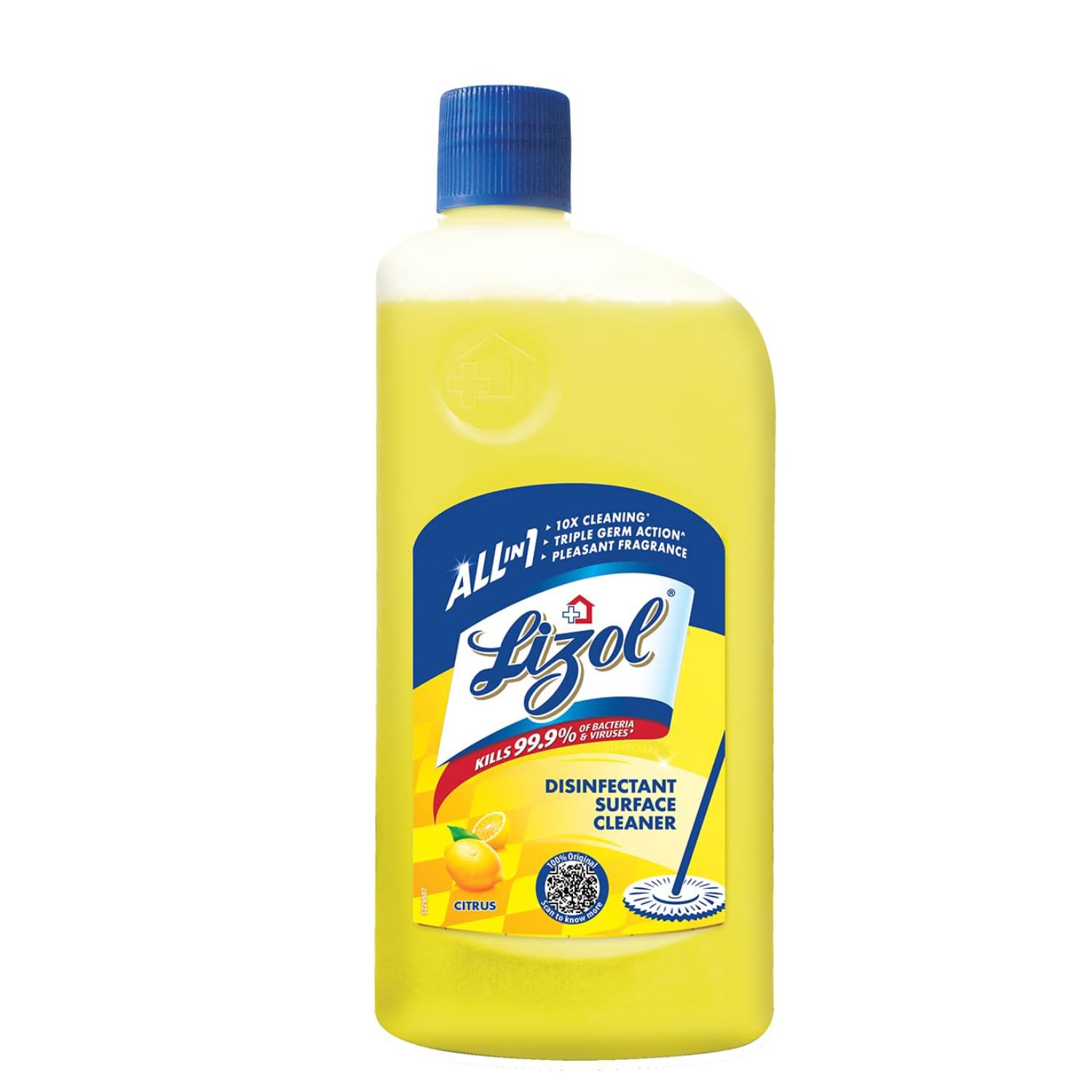 Lizol Disinfectant Surface & Floor Cleaner Liquid, Citrus