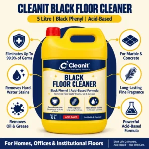 Cleanit Black Floor Cleaner – Pine | 5L