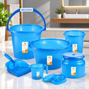 7pcs Clear Bathroom Set