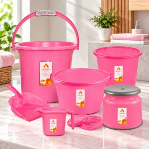 7pcs FL. Bathroom Set