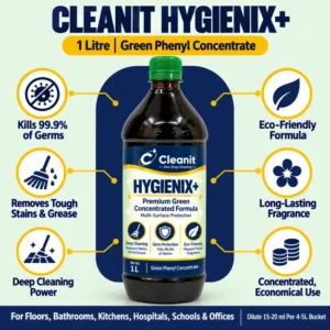 Cleanit Hygienix+ Pine Green Phenyl Concentrate – 1 L