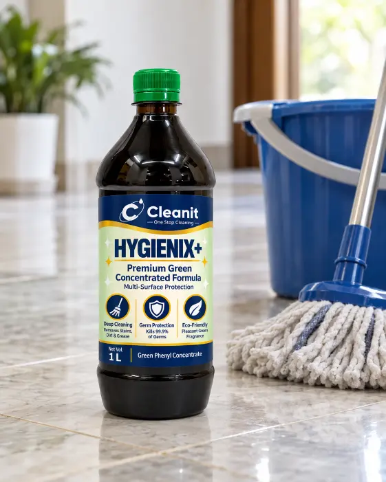 Cleanit Hygienix+ Pine Green Phenyl Concentrate – 1 L - Image 2