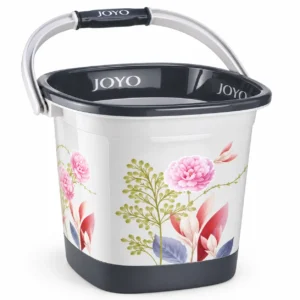 Square Marbella Printed Plastic Bucket