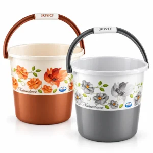 Round Printed Bathroom Bucket