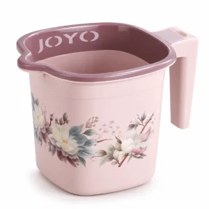 Square Printed Plastic Mug 1.5L