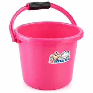 Life-Long Heavy-Duty Plastic Bucket Pink